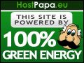 Powered by Green Energy!