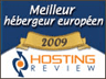 Meilleur h&eacute;bergeur europ&eacute;en 2009